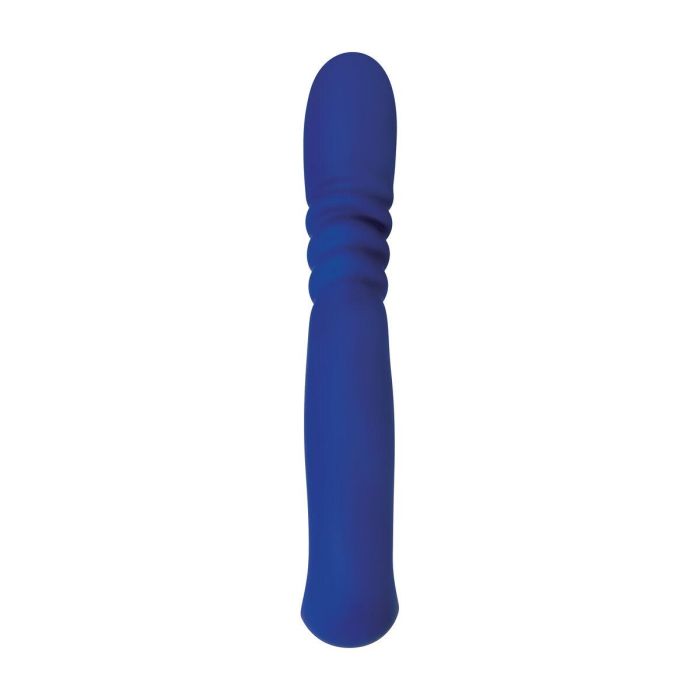 Vibrador Punto G Adam & Eve Deluxe Thruster Azul 2 Vibrador Punto G Adam & Eve Deluxe Thruster Azul 2