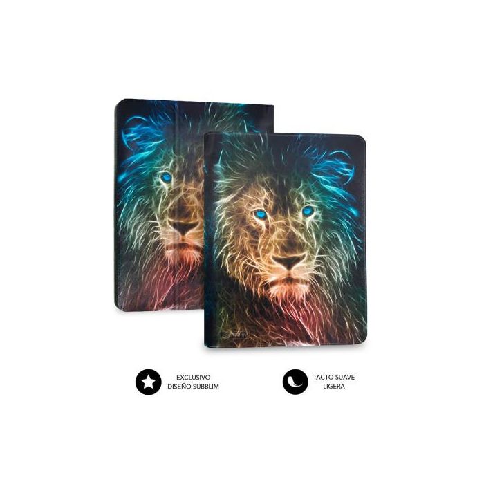 SUBBLIM Funda con Teclado Keytab Pro BT Trendy Leon 3 SUBBLIM Funda con Teclado Keytab Pro BT Trendy Leon 3