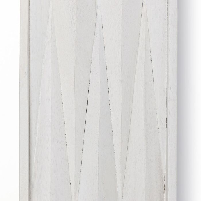 Espejo de pared Blanco 93,3 x 4 x 154 cm 3