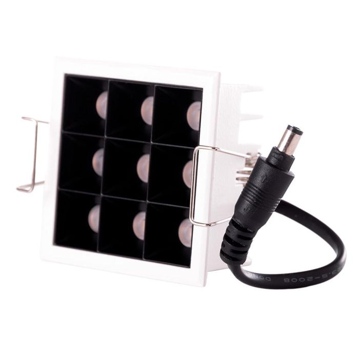 Foco Downlight LED 10W  765Lm 4200ºK Rectangular PRO SMD3030 40.000H [JW-10W-M-W] 3