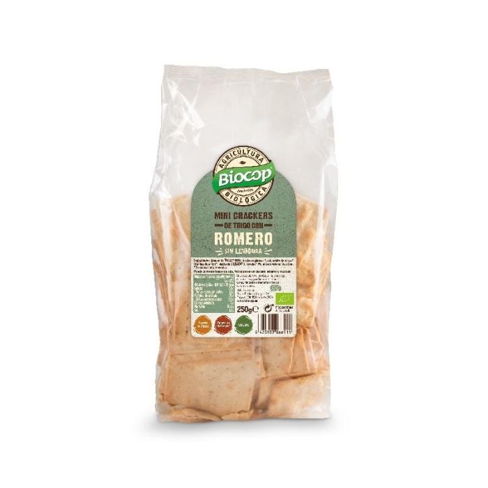 Mini Crackers De Trigo Con Romero Mini Crackers De Trigo Con Romero