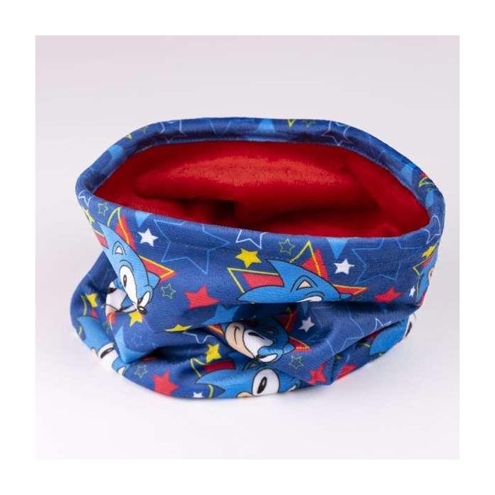 Cerdá Braga Cuello Calentador Infantil Sonic Multicolor Talla 4-6 Años (Edad 3-8 Años) 25.5x24 cm 1