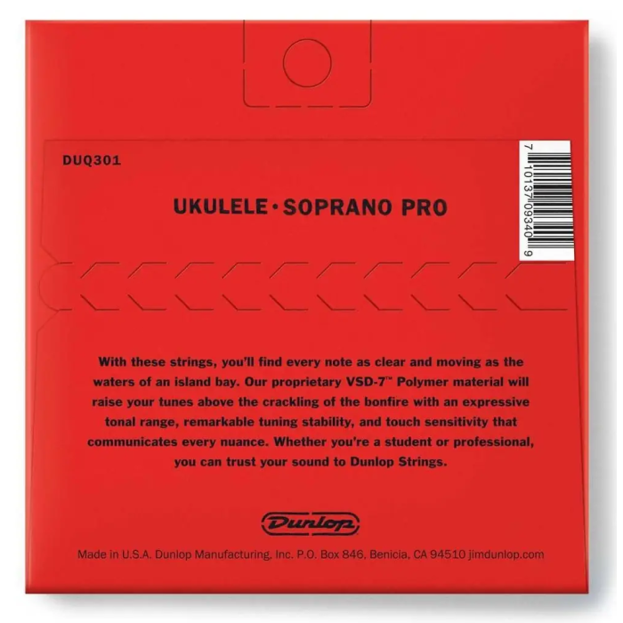 Dunlop Cuerdas Ukelele Soprano Pro 1