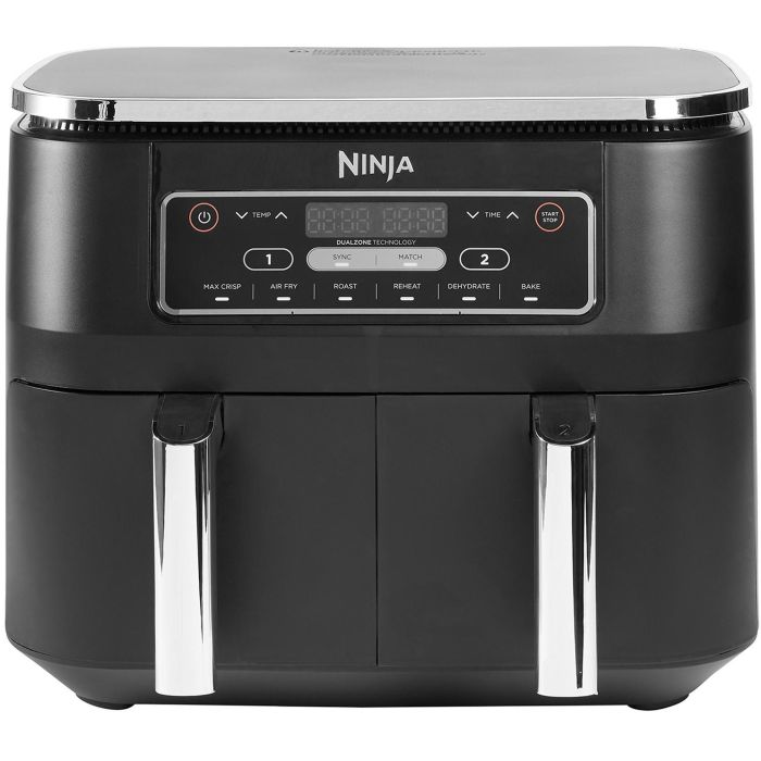 Ninja AF300EU Foodi Dual Zone Freidora de Aire Caliente 7,6 L con 6 Funciones: Freír, Hornear, Asar, Deshidratar 0 Ninja AF300EU Foodi Dual Zone Freidora de Aire Caliente 7,6 L con 6 Funciones: Freír, Hornear, Asar, Deshidratar 0