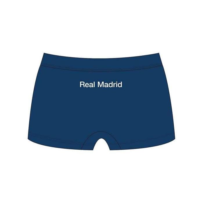 Real Madrid Boxer de Baño Licenciado Oficial para Niño Color Azul Oscuro Talla 3 Años 1