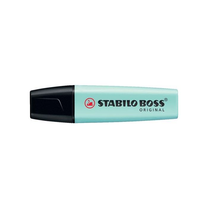 Marcador Fluor Stabilo Boss 70 Pastel Turquesa (Set de 10)