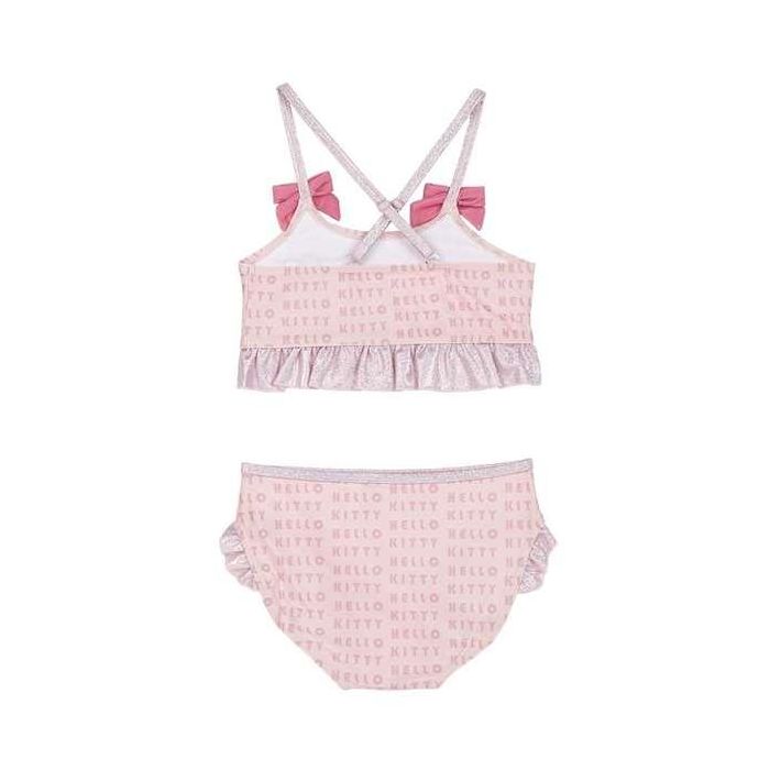 Hello Kitty Bikini de Niña Rosa Claro para 3 Años 1