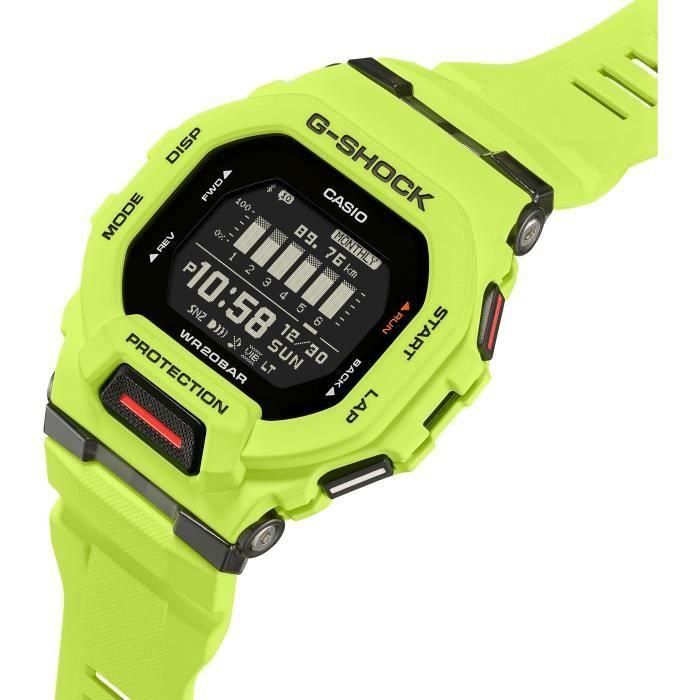 Reloj - CASIO - G-Shock Sport - GBD-200-9ER - Amarillo fluorescente 4