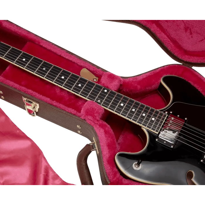 Gator Funda Guitarra GW Deluxe Formato 335/Semi Hollow Marron 6