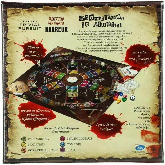 Trivial Pursuit Horror - Juegos de mesa - MOVIMIENTOS GANADORES 5 Trivial Pursuit Horror - Juegos de mesa - MOVIMIENTOS GANADORES 5