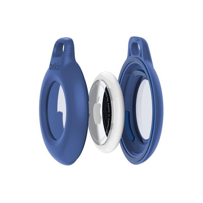 Belkin Secure Holder 1er-Pack wasserfest Apple AirTag. blau 3 Belkin Secure Holder 1er-Pack wasserfest Apple AirTag. blau 3