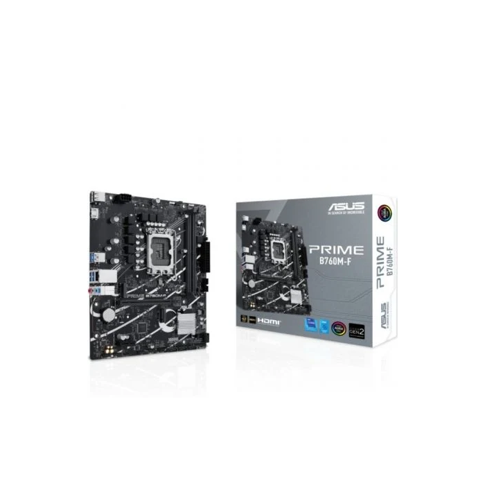 Asus Placa Base Prime B760M-F (90MB1IK0-M0EAY0) Socket 1700 DDR5 Micro ATX 0 Asus Placa Base Prime B760M-F (90MB1IK0-M0EAY0) Socket 1700 DDR5 Micro ATX 0