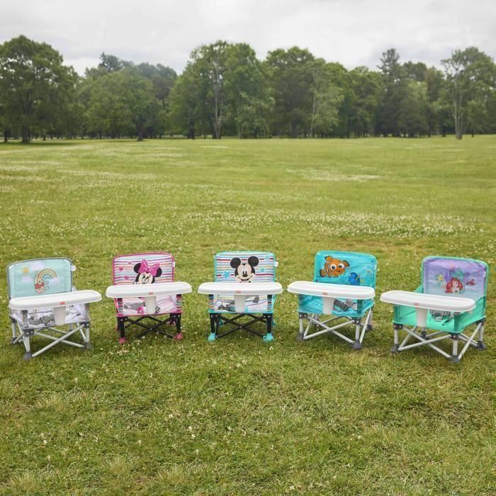 Disney Baby DIS74451172029 Silla Elevadora Pop 'n Sit para Bebé, Mickey Mouse, Plegado Rápido, Práctica, Compacta, Interior y Exterior, Azul 2 Disney Baby DIS74451172029 Silla Elevadora Pop 'n Sit para Bebé, Mickey Mouse, Plegado Rápido, Práctica, Compacta, Interior y Exterior, Azul 2