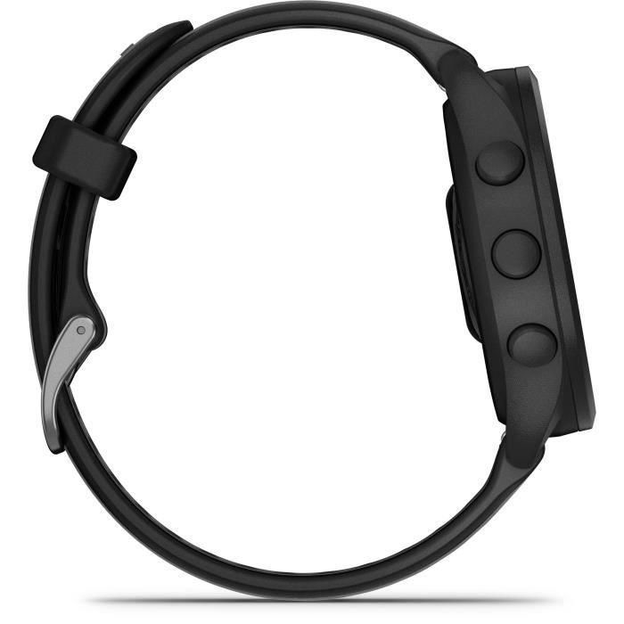 Reloj GPS conectado - GARMIN - Forerunner 165 - 1.2 - Negro con correa Negra y Gris 2