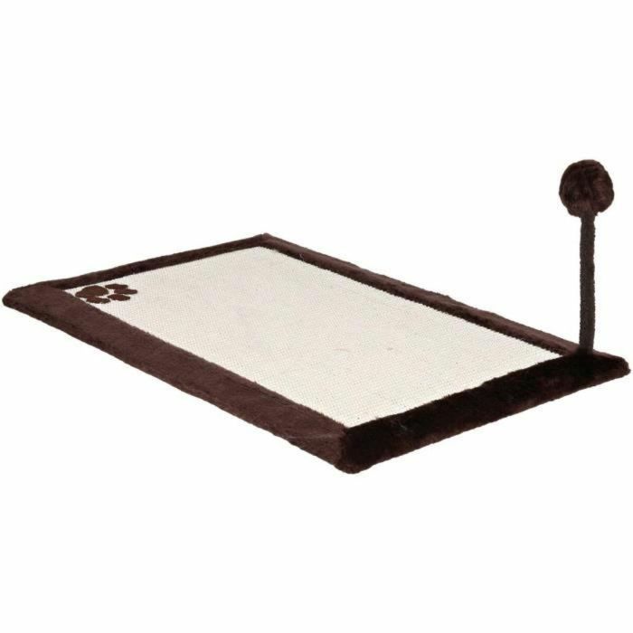 Trixie TRI4047974043233 Alfombra Rascadora con Juguete de Sisal y Felpa, 70x45 cm, Natural/Marrón 10 Trixie TRI4047974043233 Alfombra Rascadora con Juguete de Sisal y Felpa, 70x45 cm, Natural/Marrón 10