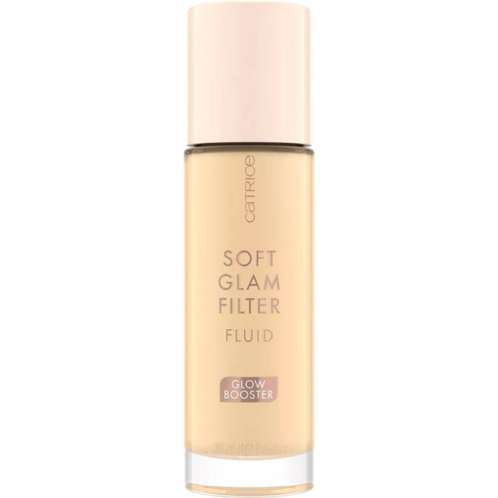 Catrice #010-fair Iluminador SOFT GLAM FILTER Fluid Glow Booster, Tono Fair, Prebase Luminosa, Vitamina E y Escualeno, 30 ml 1