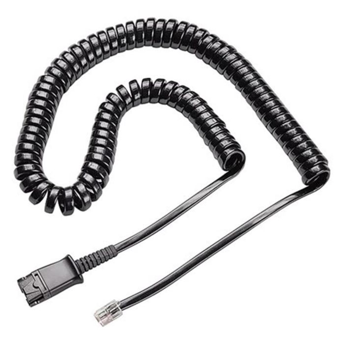 Poly M22 Cable de Audio para Auriculares EncorePro QD - Conexión Rápida y Segura para Llamadas de Alta Calidad