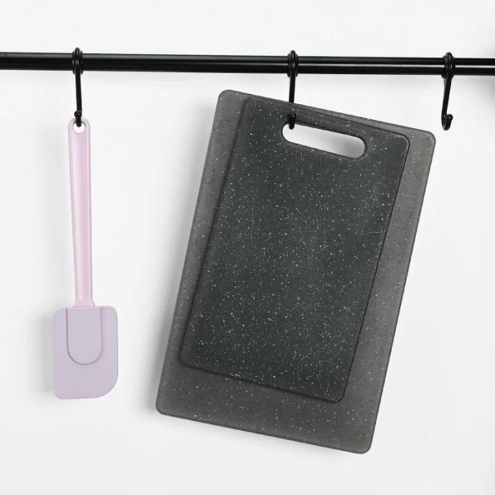 Quttin Tabla Cortar Plast. Granito 37.5 x 23.5 cm 2
