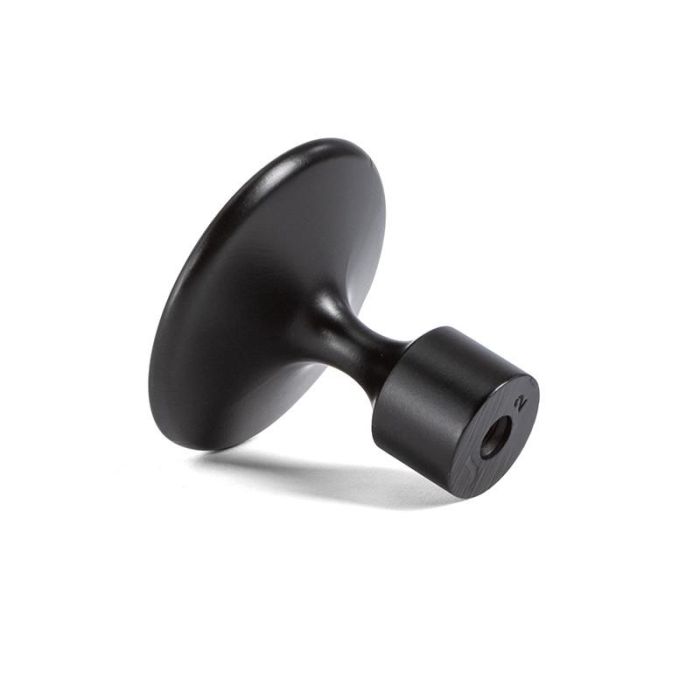 Tirador Zamak Modelo Floid Acabado Negro Mate Distancia 0Mm-1 Agujero Viefe 2 Tirador Zamak Modelo Floid Acabado Negro Mate Distancia 0Mm-1 Agujero Viefe 2