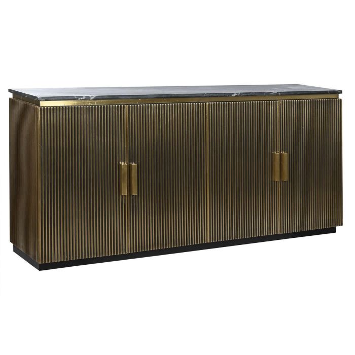 Buffet Moderno DKD Home Decor Negro Dorado 40 x 85 x 180 cm