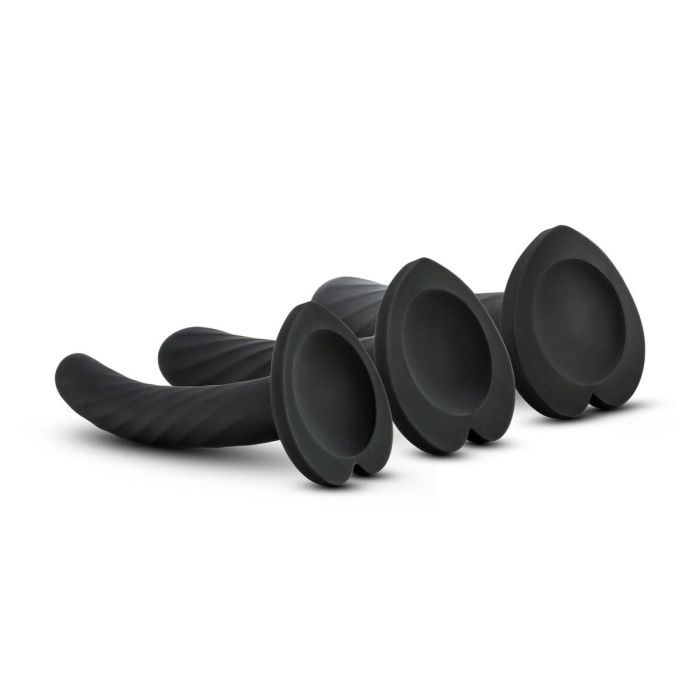Dildo Blush Temptasia Negro 3 Piezas 2