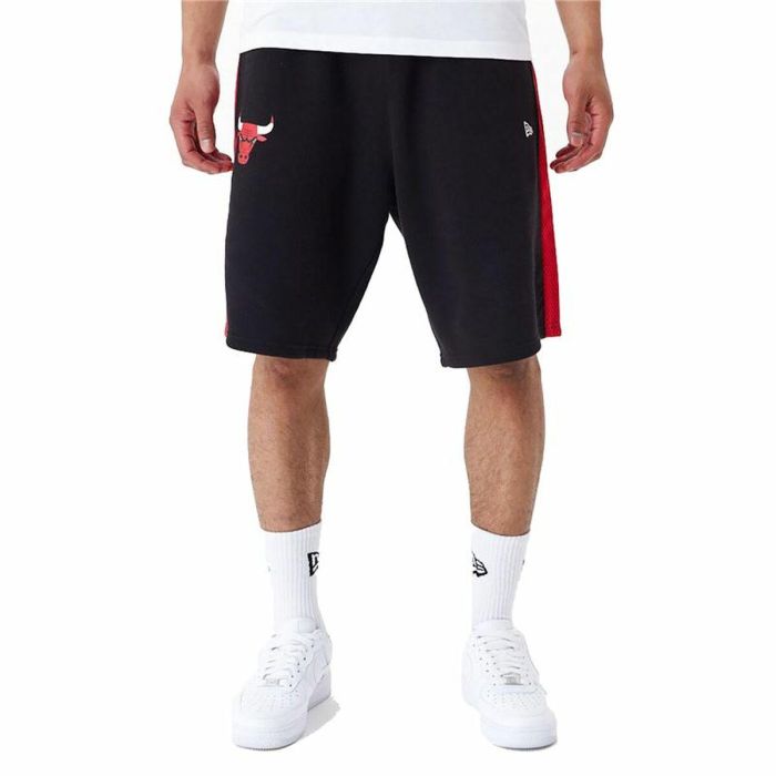 Pantalones Cortos Deportivos para Hombre New Era NBA MESH PANEL OS SHORTS CHIBUL 60435477 Negro Pantalones Cortos Deportivos para Hombre New Era NBA MESH PANEL OS SHORTS CHIBUL 60435477 Negro