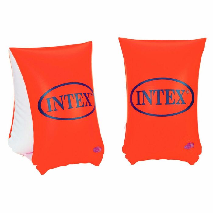 Manguitos Intex Neón Rojo 30 x 15 cm (36 Unidades) 3 Manguitos Intex Neón Rojo 30 x 15 cm (36 Unidades) 3