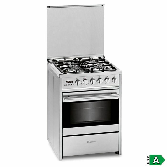 Cocina de Gas Meireles E610X BUT 60 x 60 cm Acero 2 Cocina de Gas Meireles E610X BUT 60 x 60 cm Acero 2
