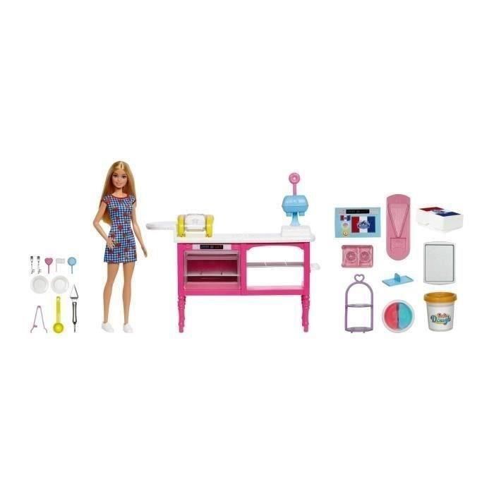 Barbie - Barbie y su panadería - Playset Doll - 5 años y + + 2 Barbie - Barbie y su panadería - Playset Doll - 5 años y + + 2