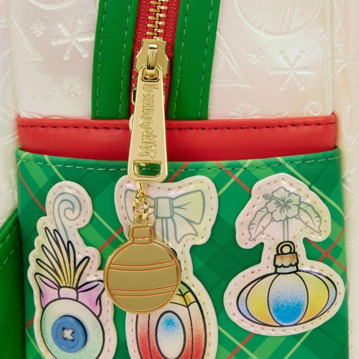 Mochila Holiday Stitch Disney Loungefly 26cm 5 Mochila Holiday Stitch Disney Loungefly 26cm 5
