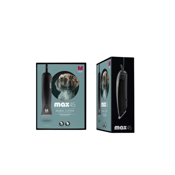 Cortapelos para mascotas Moser 45 W Negro Plástico Cortapelos para mascotas Moser 45 W Negro Plástico