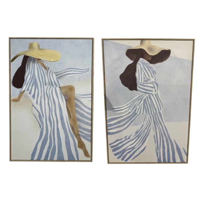 Cuadro Mediterraneo DKD Home Decor Azul Blanco 4.5 x 123 x 83 cm (2 Unidades) 0 Cuadro Mediterraneo DKD Home Decor Azul Blanco 4.5 x 123 x 83 cm (2 Unidades) 0