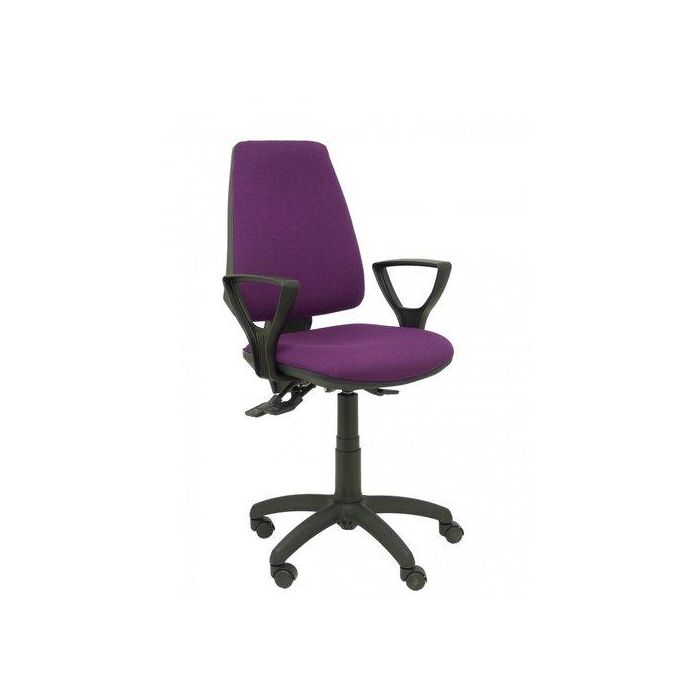 Silla Piqueras Y Crespo Elche S Brazos Fijos Mecanismo Sincro De Doble Maneta Gran Confortabilidad Regulable En Altura Ruedas De Nylon Asiento Y Respaldo Tapizado Bali Morado