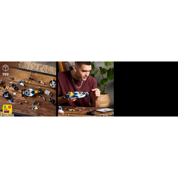 Lego FW14B Icons Set de Construcción Williams Racing Coche de Carreras Nigel Mansell para Adultos 18+ 6 Lego FW14B Icons Set de Construcción Williams Racing Coche de Carreras Nigel Mansell para Adultos 18+ 6
