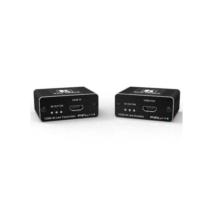 Kramer PT-872XR Receptor Compacto HDMI 2.0, 4K60Hz, HDR, HDCP 2.2, Extensor DGKat 2.0 Kramer PT-872XR Receptor Compacto HDMI 2.0, 4K60Hz, HDR, HDCP 2.2, Extensor DGKat 2.0