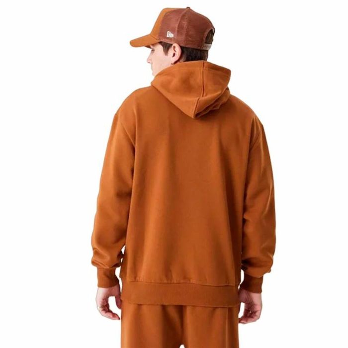 Sudadera con Capucha Unisex New Era League Essentials LA Dodgers Ocre 5 Sudadera con Capucha Unisex New Era League Essentials LA Dodgers Ocre 5