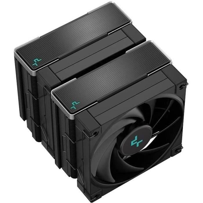 DEEPCOOL AK620 Zero Dark (Negro) - Disipador de CPU - 2x120 mm 2