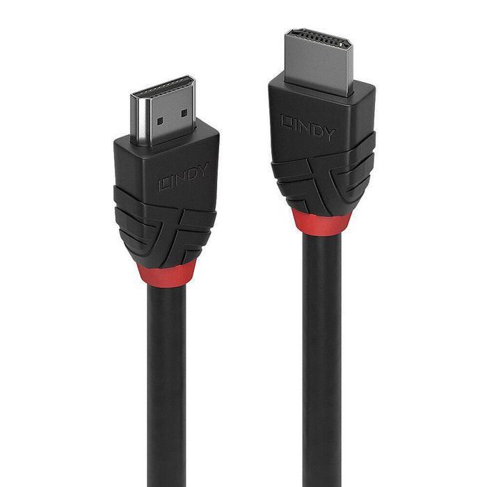 Lindy 3m 8K60hz HDMI Cable, Black Line Lindy 3m 8K60hz HDMI Cable, Black Line