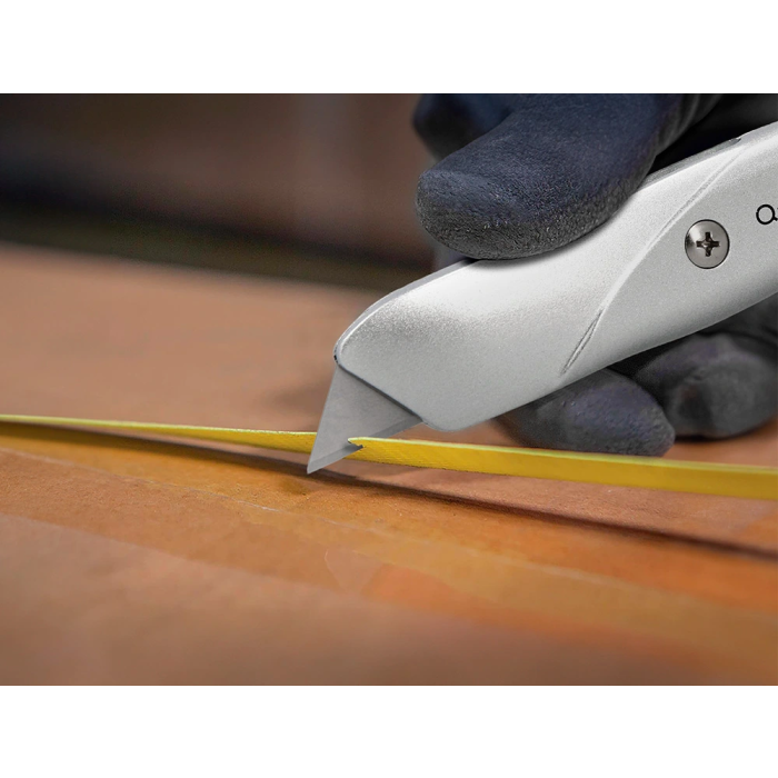 Q-connect XD-53 Cúter Metálico Ancho Retráctil con Bloqueo, Cuchilla 18 mm, 1 Unidad 6