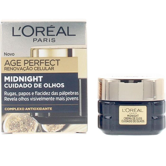 L'Oréal Paris Age Perfect Renacimiento Celular Contorno de Ojos 15 ml Revitalizante para Mirada Fresca y Luminosa 1