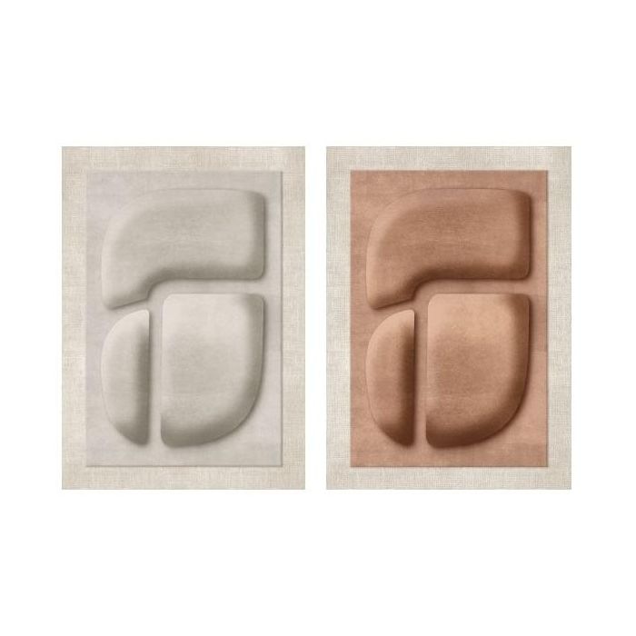 Cuadro Scandi DKD Home Decor Beige 3 x 120 x 80 cm (2 Unidades) 0 Cuadro Scandi DKD Home Decor Beige 3 x 120 x 80 cm (2 Unidades) 0