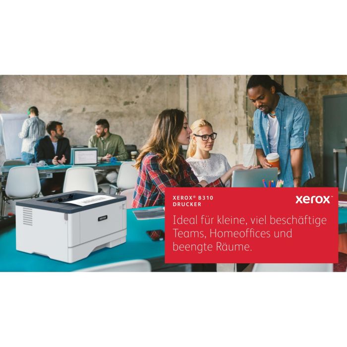 Xerox B310 Impresora Láser Monocromo A4, 40 ppm, LAN/WLAN 4