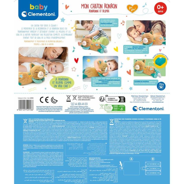 Peluche Clementoni Plástico 7