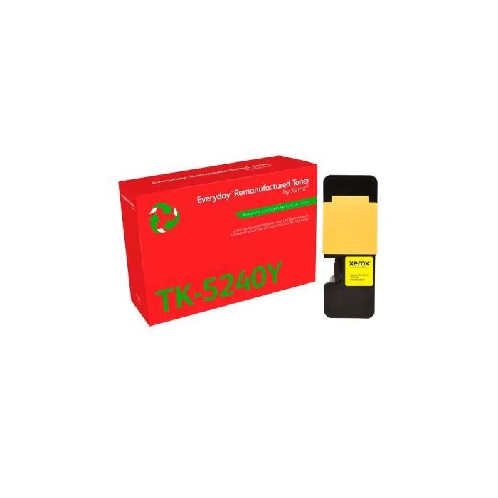 Xerox Everyday Toner Amarillo Para Kyocera M5526Cdn - Tk-5240Y Xerox Everyday Toner Amarillo Para Kyocera M5526Cdn - Tk-5240Y