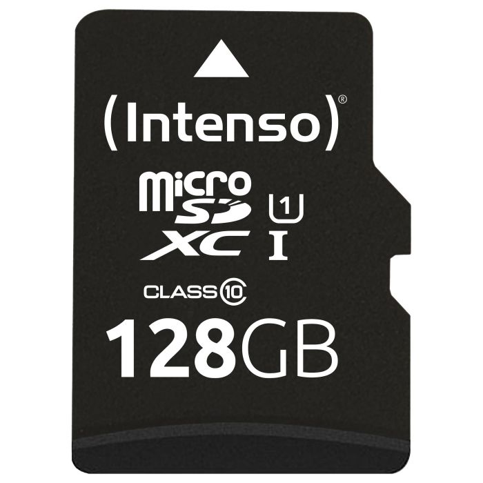 Intenso 3424491 Tarjeta MicroSDXC 128GB Clase 10 UHS-I U1 con Adaptador SD 0 Intenso 3424491 Tarjeta MicroSDXC 128GB Clase 10 UHS-I U1 con Adaptador SD 0