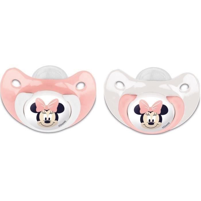 Set de 2 chupetes anatómicos Minnie Disney