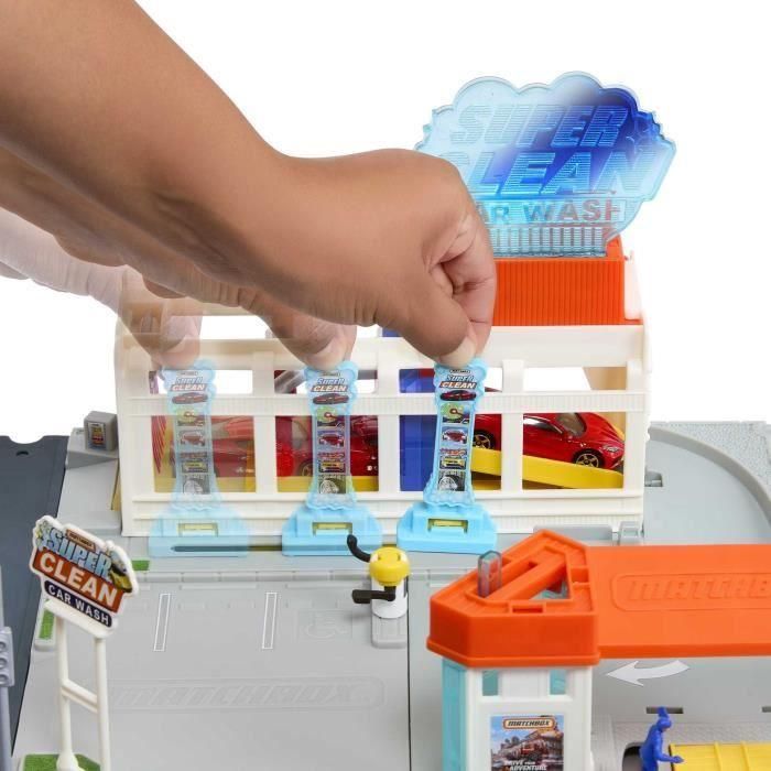Matchbox MATHNJ54 Playset MBX Washing Station - Vehículos - 3 años y + 3 Matchbox MATHNJ54 Playset MBX Washing Station - Vehículos - 3 años y + 3