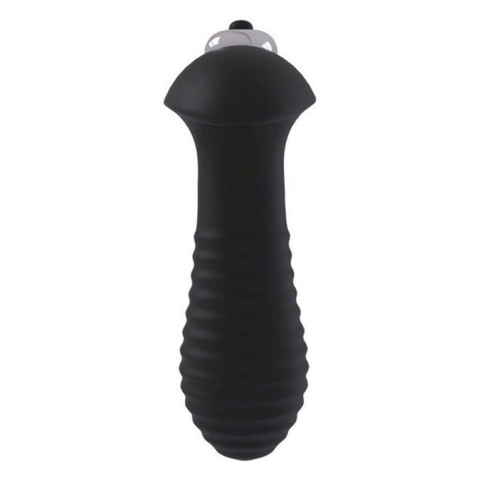 Plug Anal S Pleasures Spiral Negro Negro/Plateado 3 Plug Anal S Pleasures Spiral Negro Negro/Plateado 3