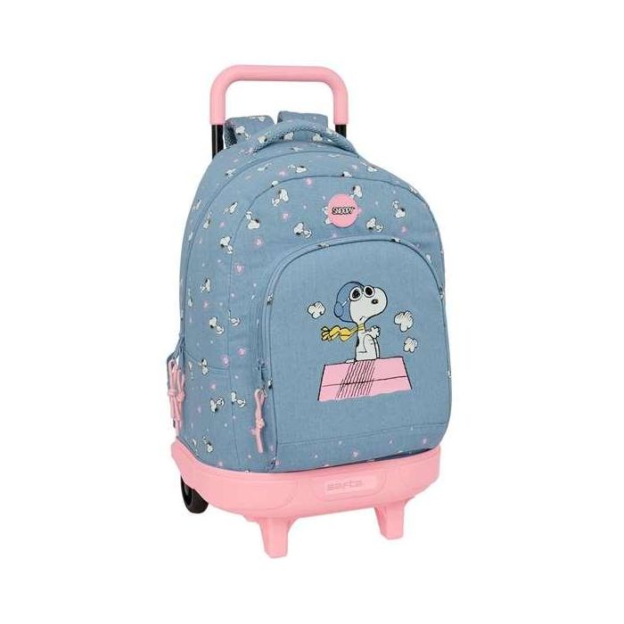SAFTA Trolley Snoopy Peanuts 45cm con Mochila Extraible, Gran Capacidad, Bolsillo Frontal y Lateral, Base Reforzada y Asa Extraible 0 SAFTA Trolley Snoopy Peanuts 45cm con Mochila Extraible, Gran Capacidad, Bolsillo Frontal y Lateral, Base Reforzada y Asa Extraible 0