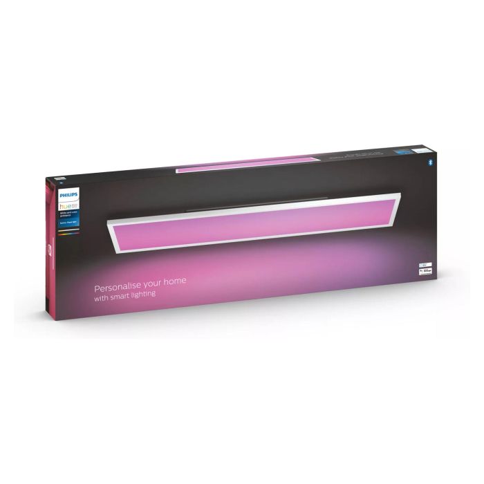 Philips Surimu Panel 120x30cm White & Color Ambiance, Luz de Techo Inteligente Blanco